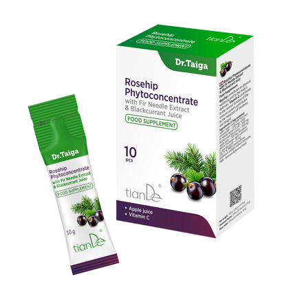 Extrakt z jedľového ihličia so šípkovou a ríbezľovou šťavou