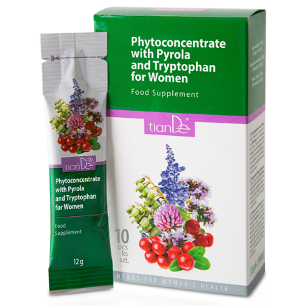 Fytokoncentrát s pyrolou a tryptofánom pre ženy, 120 g